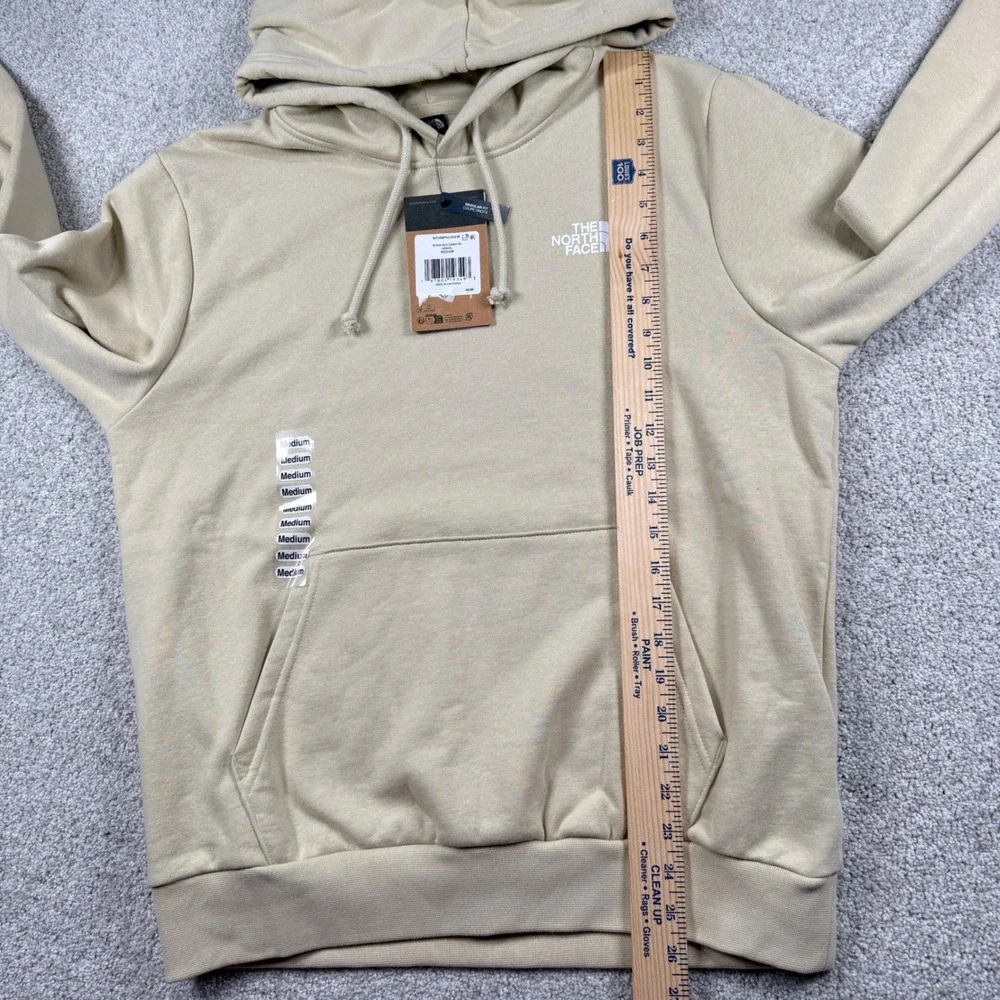 NEW The North Face Hoodie Men Medium Gravel Beige M EVO Box Camo